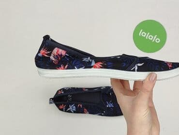 klapki z futerkiem firmowe: Balerinki damskie, rozmiar 38 — 3