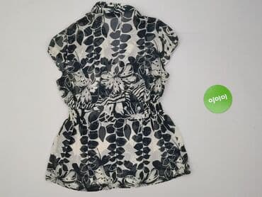 niebieska bluzka hm: H&M, Bluzka damska, S — 3