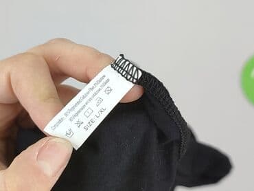 satynowy top pod marynarkę: Bluzka damska, L — 4