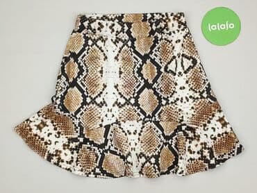 spódnice w panterkę z falbanami: PrettyLittleThing, Spódnica damska, rozmiar S — 3