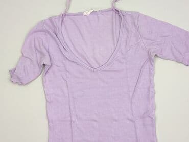 liliowa bluzki zara: Stradivarius, Bluzka damska, rozmiar M — 1