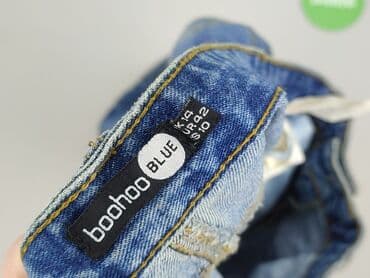 kozaki na koturnie by o la la: Boohoo, Jeansy damskie, S — 4