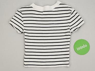 pull and bear white top: PULL&BEAR, T-shirt damski, rozmiar XS — 3