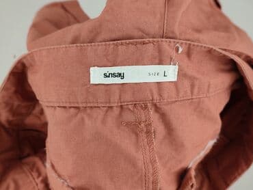 sinsay krótkie spodenki z wysokim stanem: Sinsay, Shorts for women, size L — 5