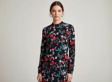 mango sukienka kwiaty: Mango, Sukienka damska, rozmiar S — 1