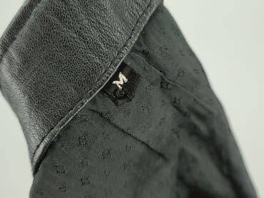 kurtki skorzane zara: Męska kamizelka skórzana - Materiał: prawdziwa skóra (etykieta “Real — 7