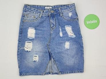 czerwone jeansy: Cherry Koko, Spódnica damska, rozmiar M — 2