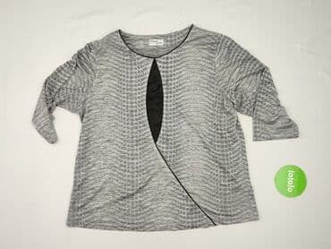 duże rozmiary ekskluzywne sukienki plus size: Women's blouse, size 6XL (EU 52) — 2