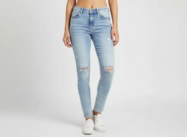 buty styropianowe: FSBN, Jeansy damskie, rozmiar L — 6