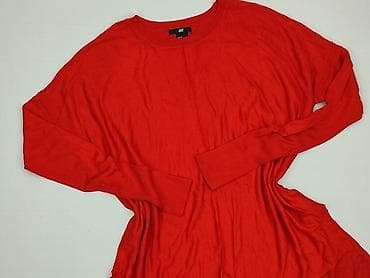 czerwony sweter hm: H&M, Sweter damski, rozmiar XS — 1