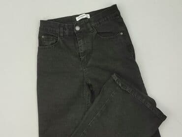 czarne jeansy pull bear: PULL&BEAR, Jeansy damskie, XS — 1