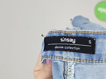 sinsay spodenki jeans: Denim Collection, Szorty damskie, rozmiar S — 4