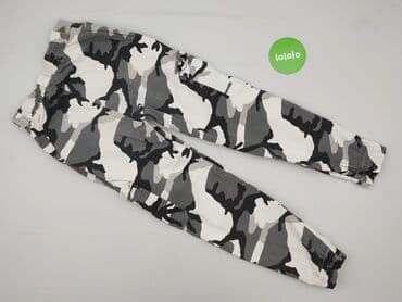 koszulki z nadrukiem bajek: PULL&BEAR, Spodnie dresowe dla mężczyzn, S — 3