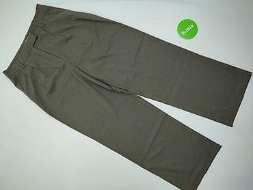 spodnie zara basic: Spodnie materiałowe damskie, rozmiar L — 2