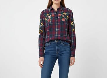 koszula w paski bershka: Topshop, Koszula damska, rozmiar XS — 7