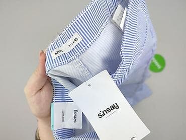 spodnie sizeer: Spodnie materiałowe damskie, rozmiar L — 4