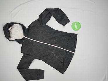 szare dresy: Bluza z kapturem damska, rozmiar S — 2