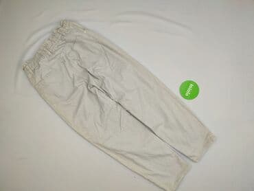 srebrne legginsy: H&M, Material trousers for women, size S (EU 36) — 3