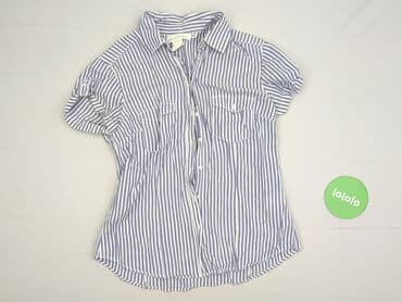 koszula damska w niebieskie paski: H&M, Women`s shirt, size M — 3