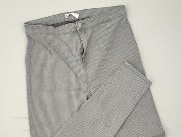 spodnie 48: Spodnie materiałowe damskie, rozmiar XL — 1