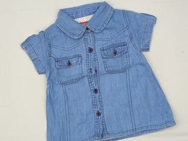 джинсы: Blouse, 6-9 months, condition - Very good — 1