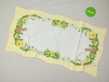 narzuta na łóżko: Obrus 45 x 90, kolor - Biały, stan - Bardzo dobry — 3