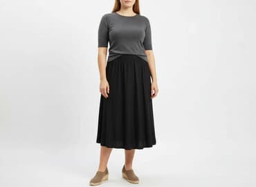 czarne spódnice midi reserved: Reserved, Women`s skirt, size XL — 6