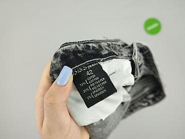 jeansy 42: Jeansy damskie, rozmiar XL — 4