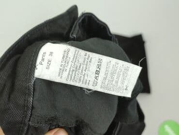 spodnie w krowie laty: Spodnie materiałowe damskie, M — 4