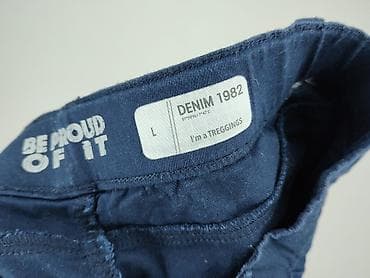bluzka madex: Denim 1982, Spodnie materiałowe damskie, rozmiar L — 5