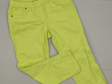 marc lauge spodnie: Laura Scott, Material trousers for women, size XL — 2