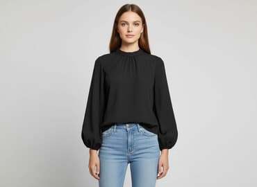 shein czarne bluzki: Shein, Bluzka damska, rozmiar XS — 7