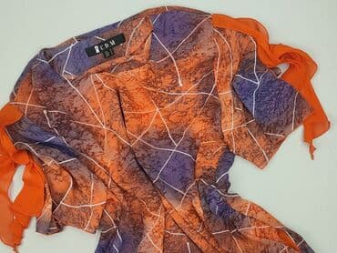 sukienki pomarańczowa na wesele: Sukienka damska, rozmiar 8XL — 1