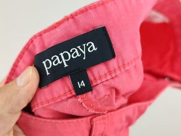 spodenki bawełniane damskie duże rozmiary: Papaya, Szorty damskie, rozmiar XL — 4