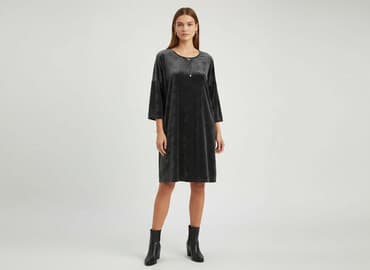 sukienki z weluru i aksamitu allegro: VRS, Sukienka damska, rozmiar L — 1