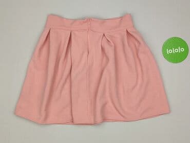 spódnice rozkloszowane pudrowy róż: Spódnica damska, rozmiar S — 4
