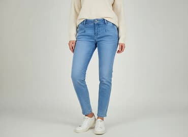 dżinsy modelujące sylwetkę: Jeansy damskie, rozmiar M — 7