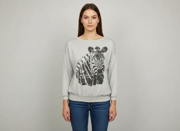 bluzki bawełniane dekolt łódka: Bluzka damska, rozmiar S — 1