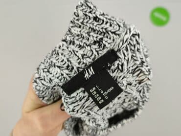 sweter piorkowy na drutach: H&M, Sweter damski, L — 4