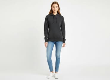 bluza damska z kapturem h m: Divided, Bluza z kapturem damska, rozmiar 2XS — 8