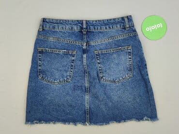 spódnice jeansowe z rozporkiem: Topshop Moto, Spódnica damska, rozmiar M — 4