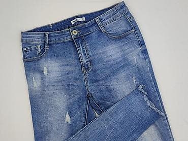 markowe dzinsy: Jeansy damskie, rozmiar L — 1