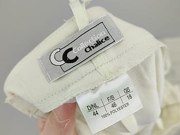 stringi damskie calvin klein: Calvin Klein Collection, Spodnie materiałowe damskie, rozmiar XL — 4