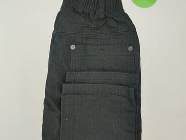 woskowane spodnie mango: Material trousers, 9 years, 128/134, condition - Very good — 5
