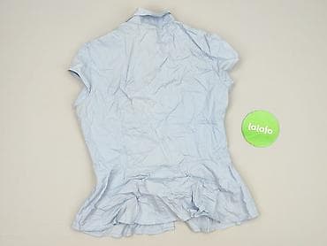 blekitna bluzki: Stradivarius, Koszula damska, rozmiar L — 3