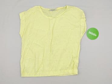 żółte bluzki z krótkim rękawem: QUIOSQUE, Bluzka damska, rozmiar L — 2