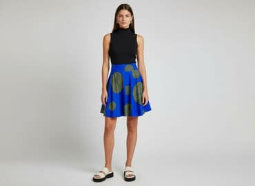 spódniczka midi rozkloszowane: Spódnica damska, rozmiar M — 1