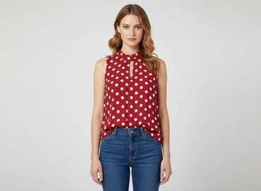 reserved czerwona bluzki: Wallis, Bluzka damska, rozmiar M — 7