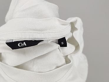 basic koszulka biala: C&A, T-shirt damski, rozmiar S — 5