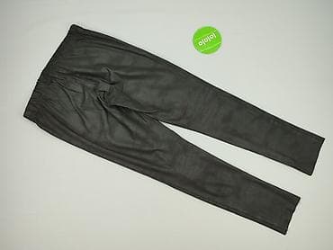 Spodnie: ANNA, Legginsy Ze skóry ekologicznej damskie, rozmiar M — 3